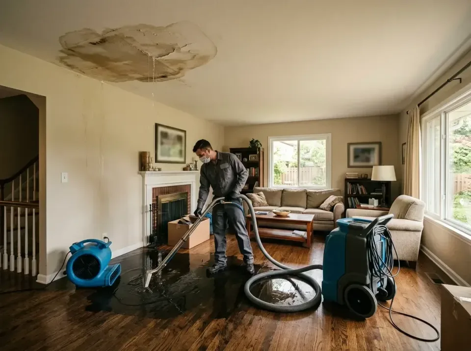 attic-pipe-burst-ceiling-drip-008 — frequently asked questions, Water Damage Restoration & Carpet Care in South Bay, FL